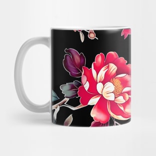 Chinese Floral Mug